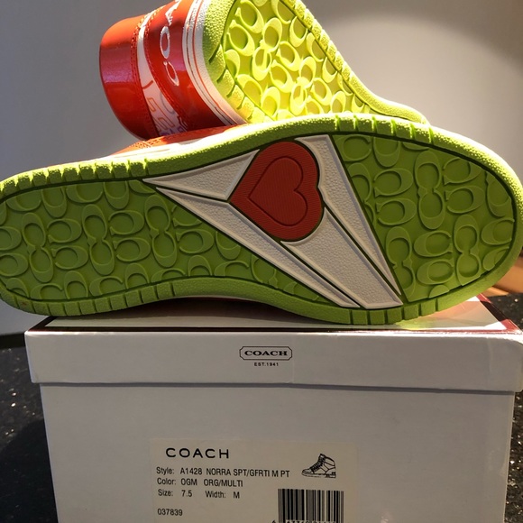 **New** Coach Poppy sneakers - Picture 3 of 4